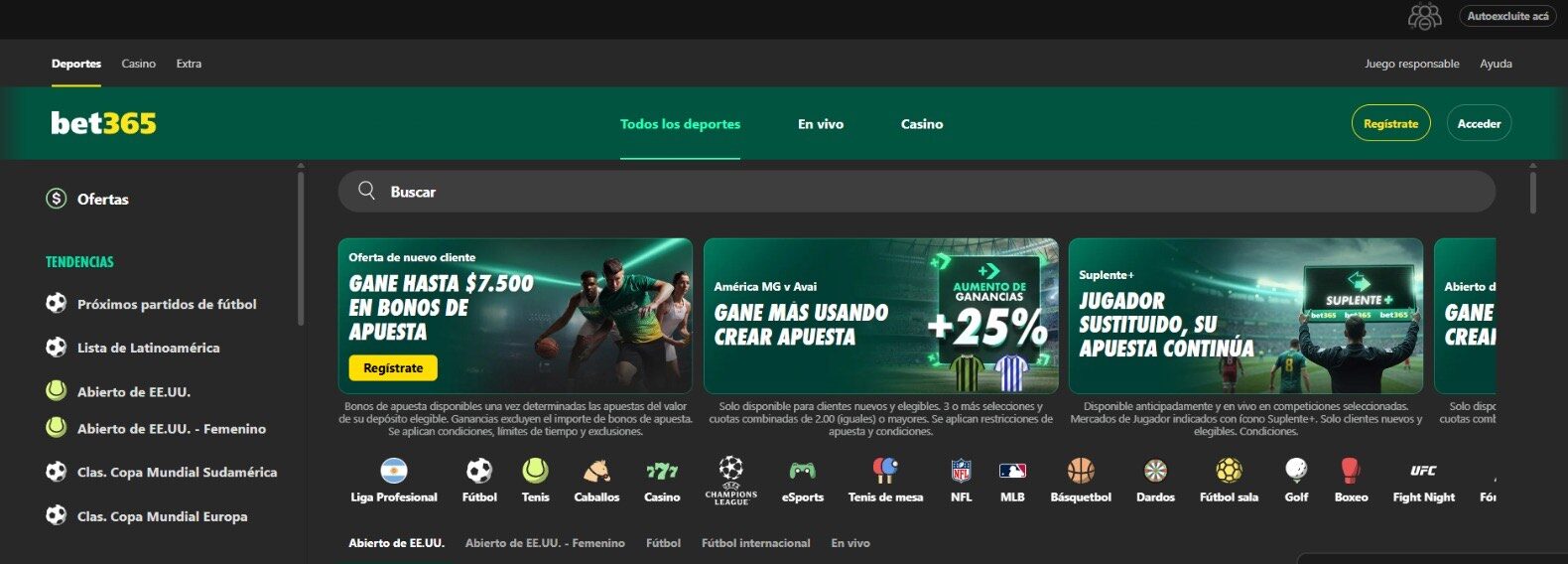 Bet365: top en las apuestas deportivas en Argentina