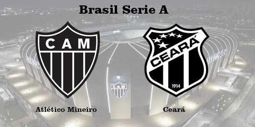 Atlético Mineiro contra Ceará
