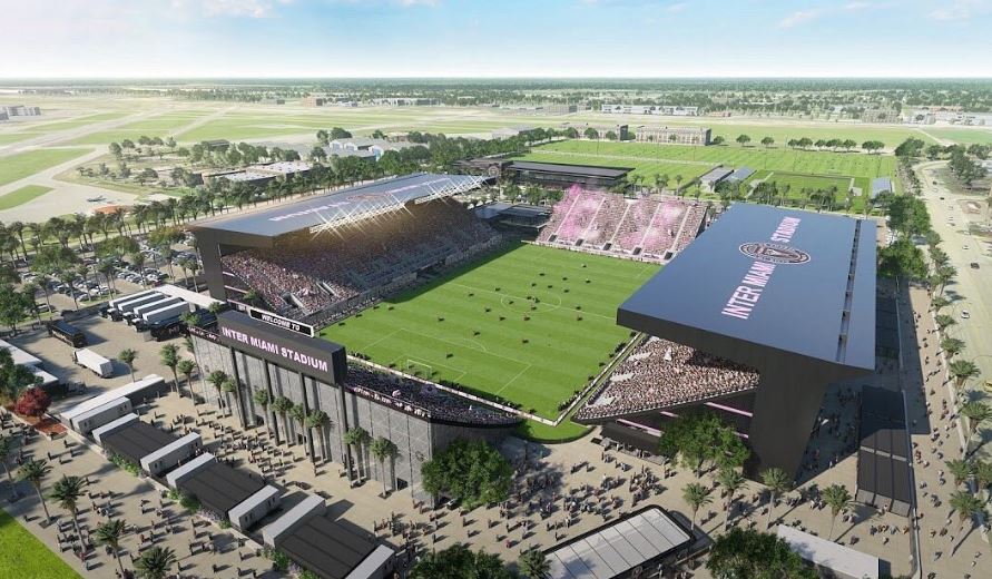 Chase Stadium donde se disputará el duelo entre Inter Miami contra New York City.
