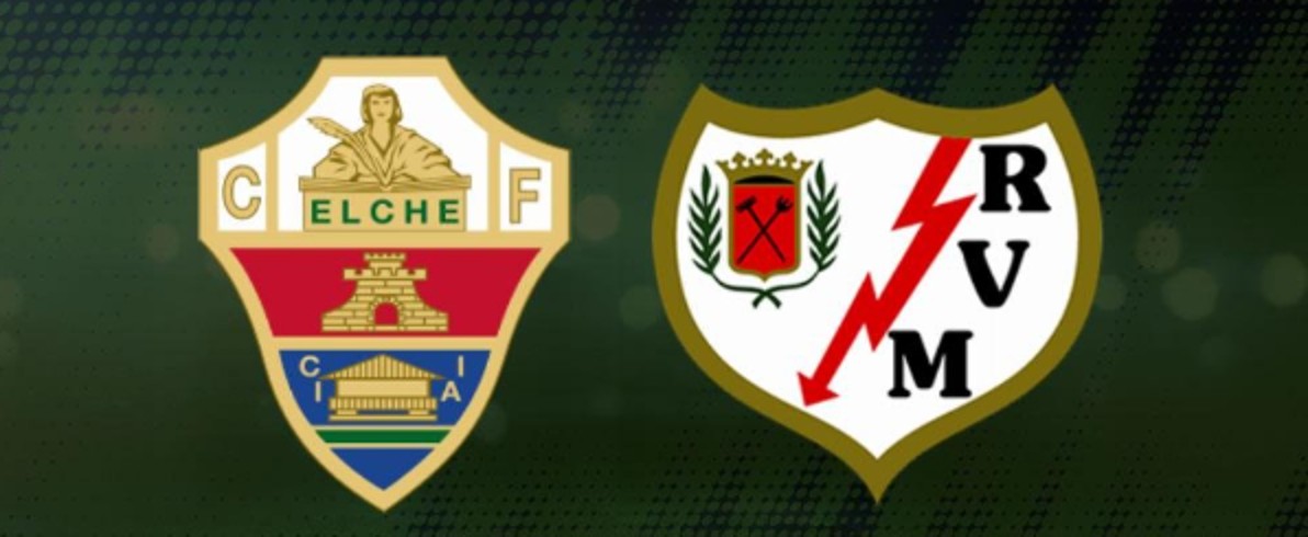 Elche contra Rayo Vallecano