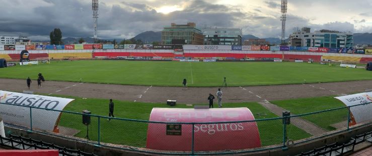En el Estadio Alejandro Serrano Aguilar jugarán Cuenca contra Delfín