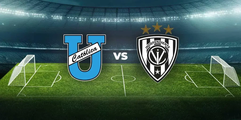 Universidad Católica contra Independiente del Valle.