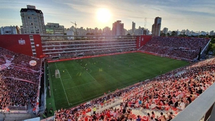 Estadio. Estudiantes contra Boca Juniors