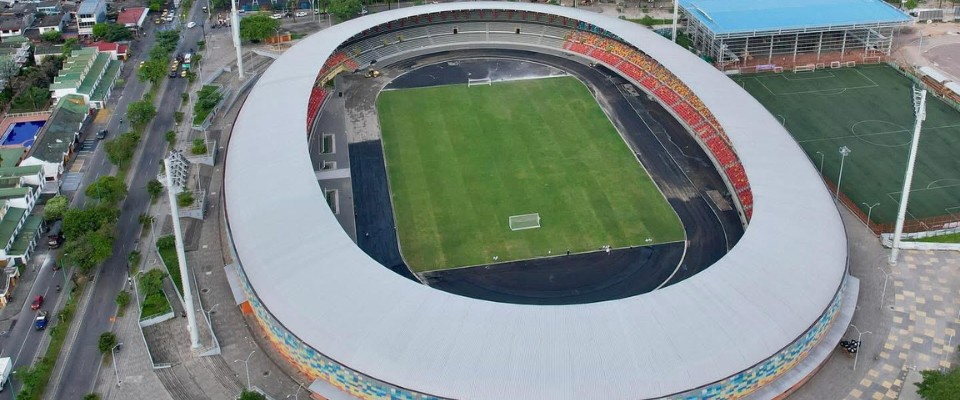 Estadio. Llaneros contra Independiente Medellín