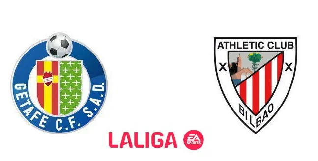 Escudos Getafe contra Athletic Club - La Liga - 5 de abril de 2026, 14:00h