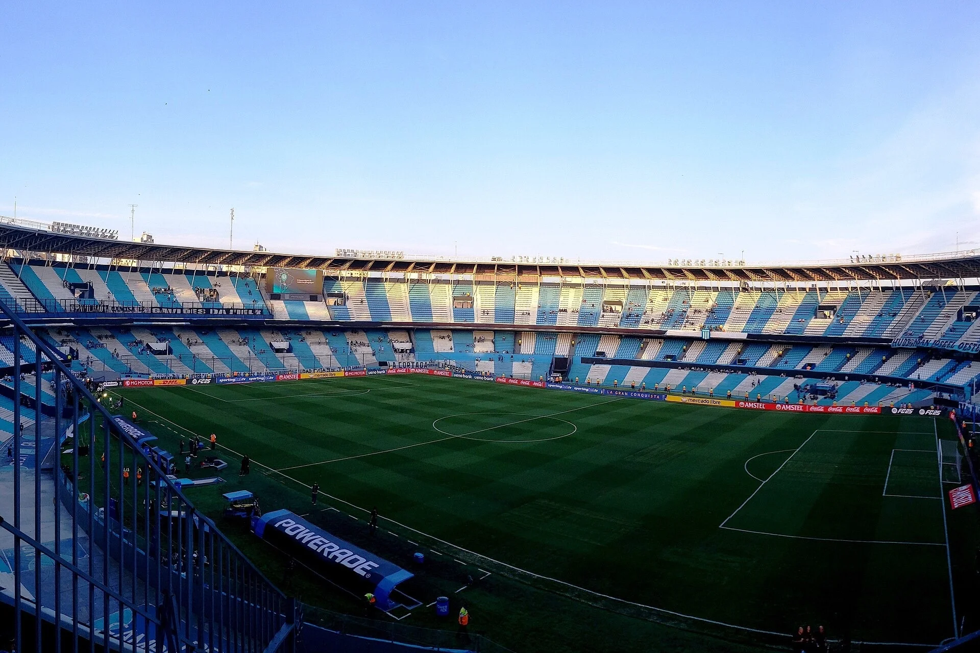 Estadio. Racing Club contra River Plate