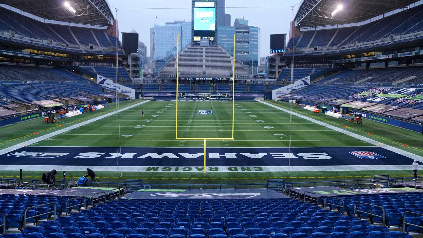 Estadio. Seattle contra Tigres