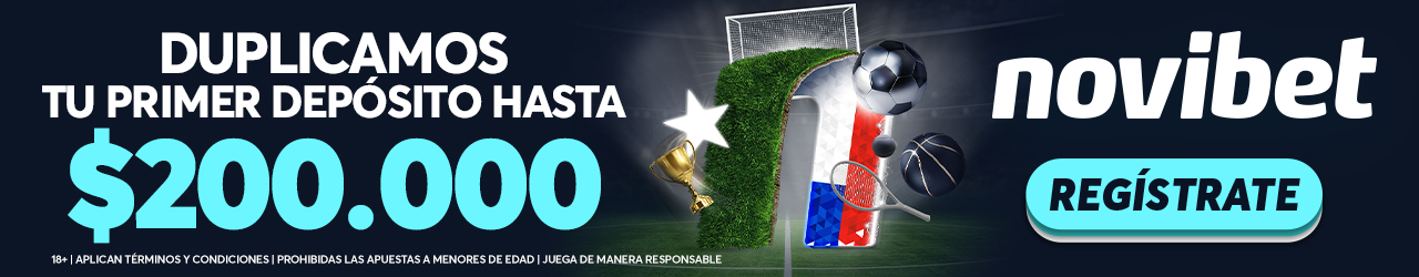 Novibet: Duplicamos tu 1er depósito hasta $5,000. Regístrate.