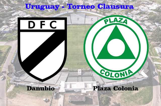 Partido del torneo clausura de Uruguay: Danubio contra Plaza Colonia