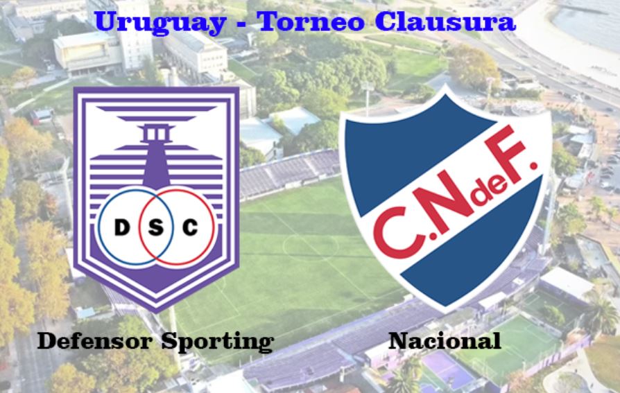Defensor Sporting contra Nacional - Liga Uruguay - 9 de Noviembre 2025