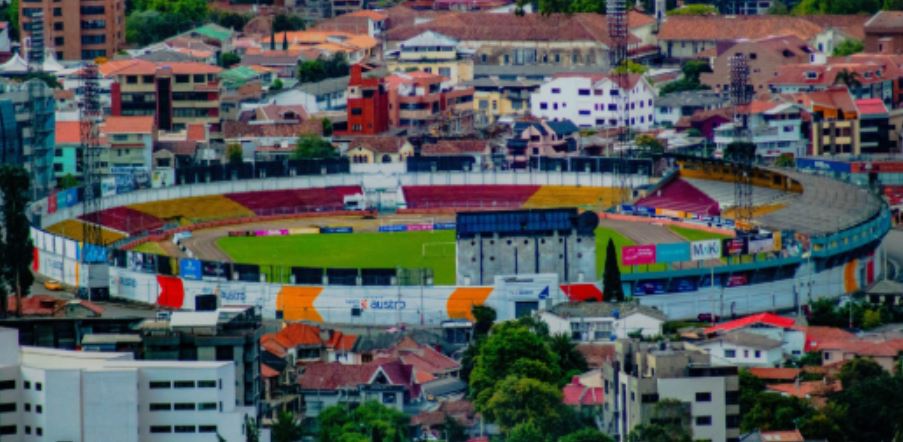 Estadio Alejandro Serrano Aguilar donde se jugará el duelo de Deportivo Cuenca contra El Nacional
