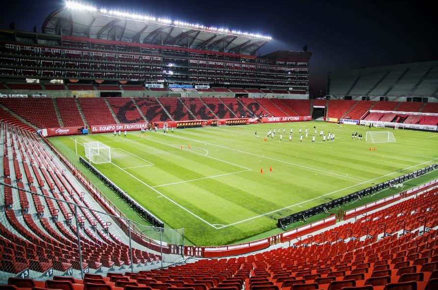 Estadio Caliente donde se disputará el duelo entre Tijuana contra Tigres.