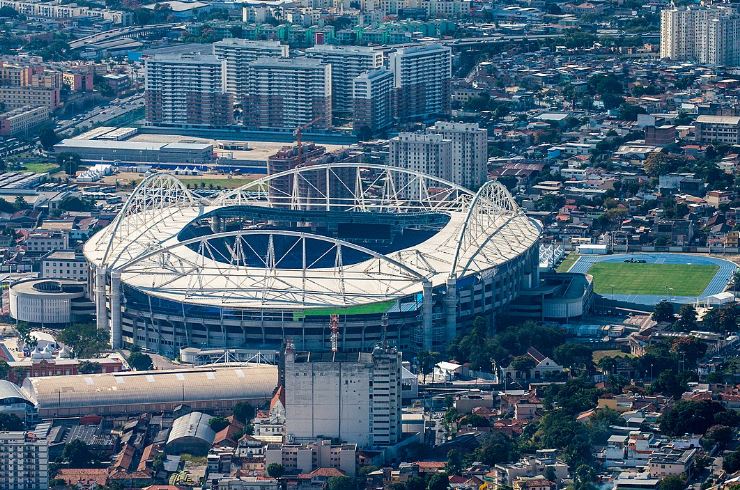 Estadio Olímpico Nilton Santos donde se enfrentarán Botafogo contra Sport Recife.