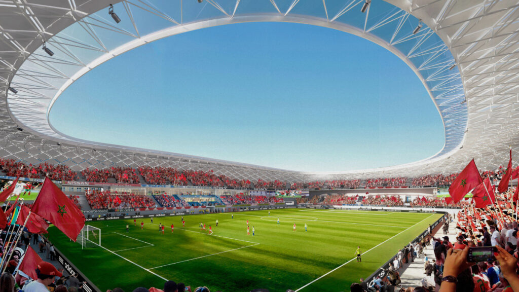 Estadio. Uganda contra Tanzania 