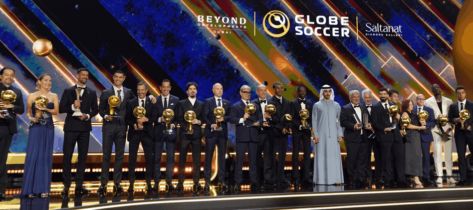 PSG arrasó con los Globe Soccer Awards 2025