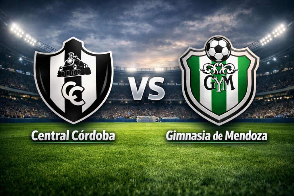 Central Córdoba contra Gimnasia Mendoza