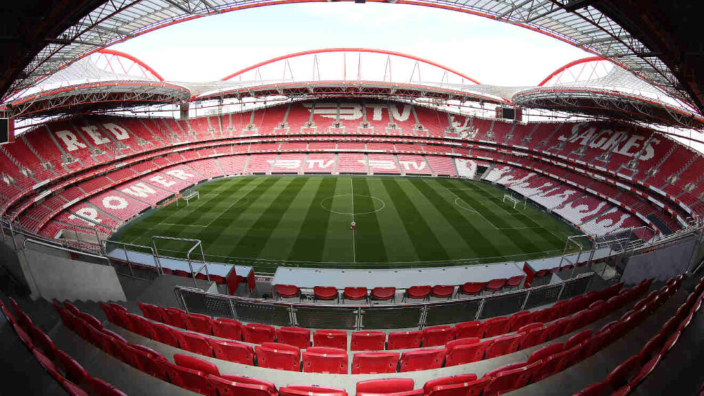 Estadio. Benfica contra Real Madrid