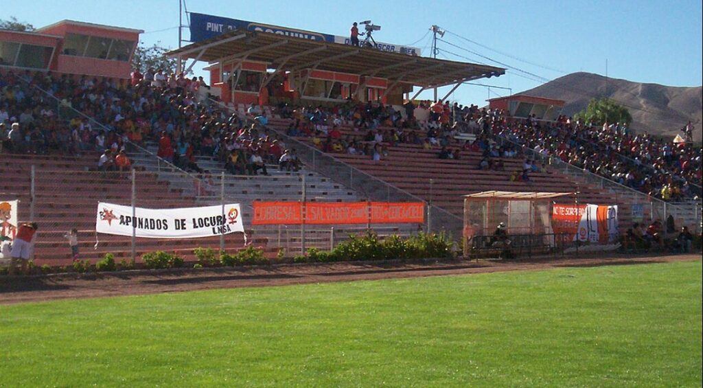 Estadio. Cobresal contra Universidad Católica
