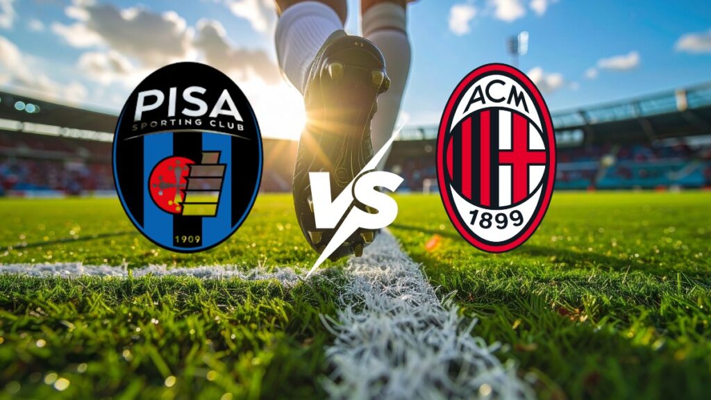 Pisa contra AC Milán