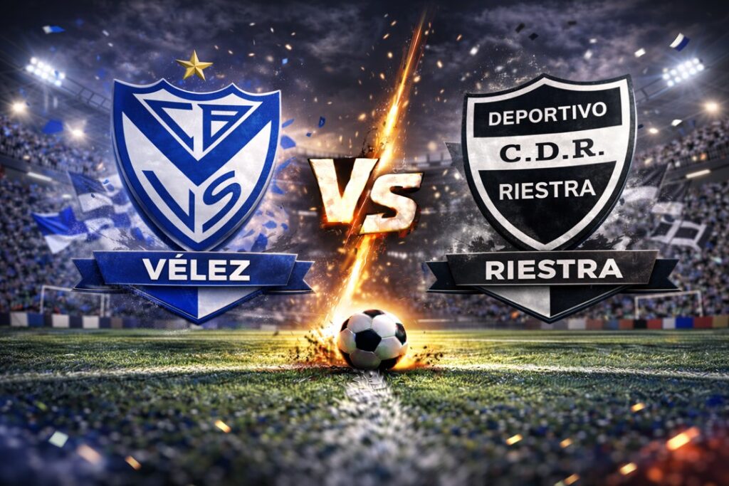 Vélez Sarsfield contra Deportivo Riestra