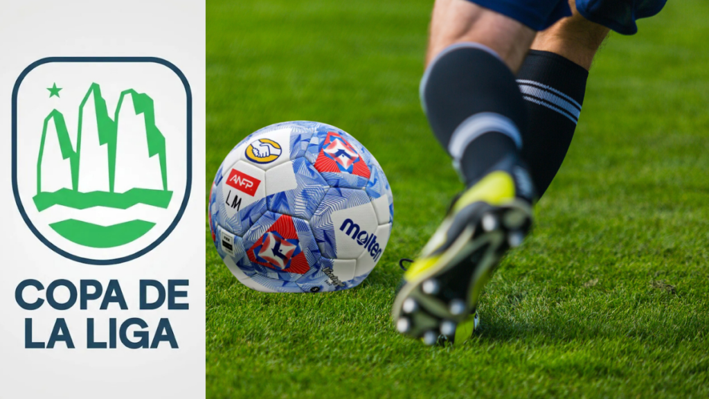 Logo oficial de la Copa de la Liga del fútbol chileno, inspirado en la Cordillera de los Andes y presentado para la temporada 2026.