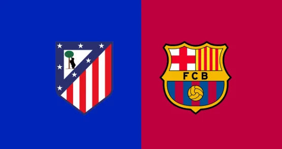escudos Atlético de Madrid contra Barcelona - La Liga - 4 de abril de 2026 a las 21:00h