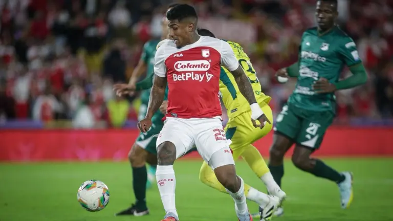 Independiente Santa Fe venció 1-0 a Deportivo Cali