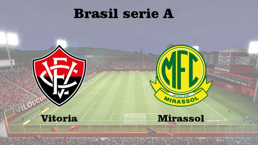 Vitória contra Mirassol se enfrentarán este sábado 29 de noviembre.