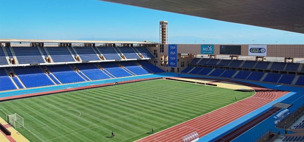 Stade Marrakech- Sudáfrica contra Angola. 