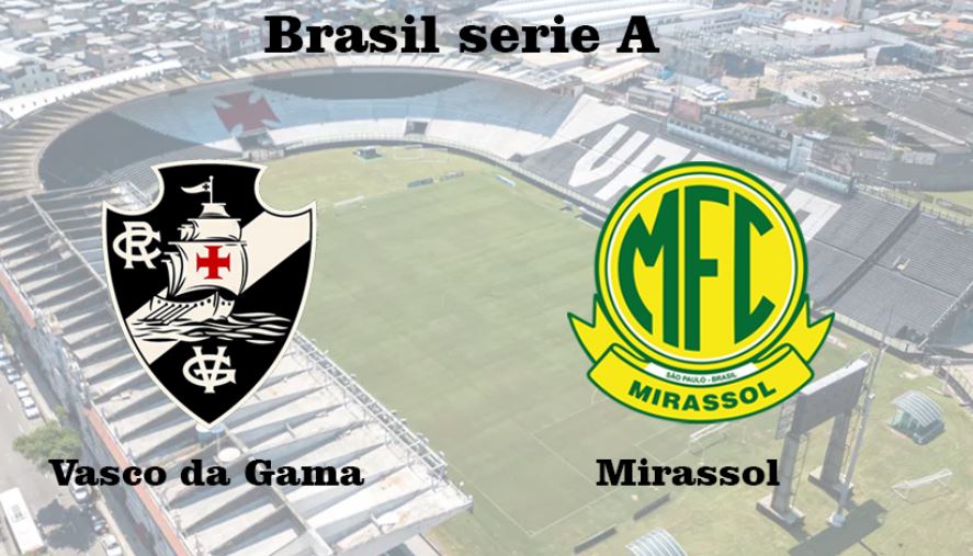 Vasco da Gama contra Mirassol se enfrentan este 2 de diciembre