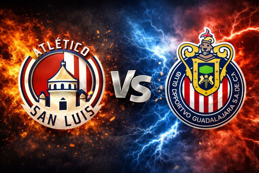 Atlético San Luis contra Guadalajara