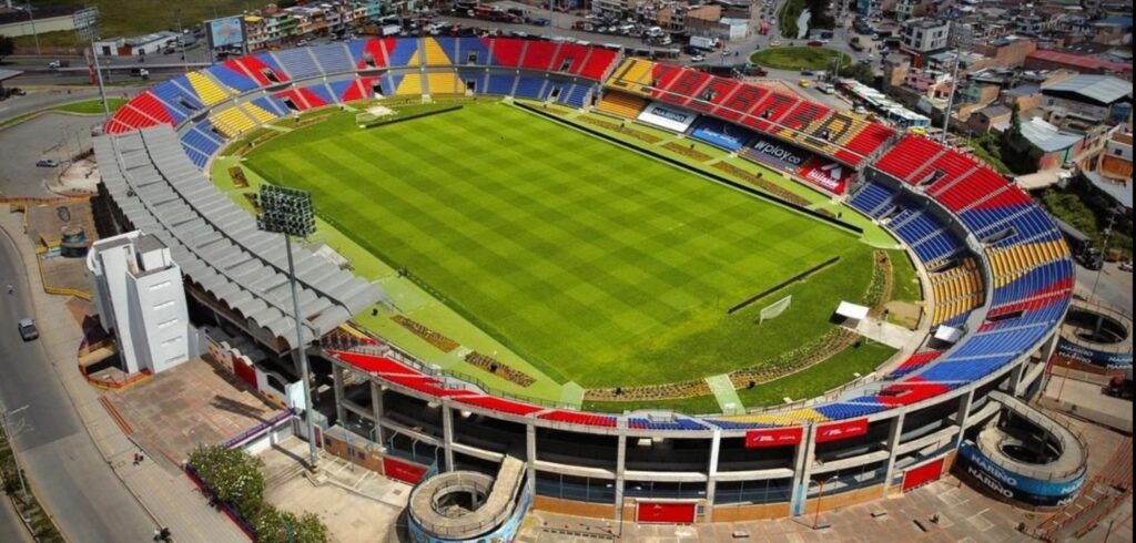 Estadio. Junior contra Tolima