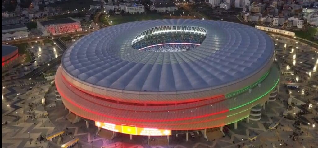 Estadio. Mali contra Senegal