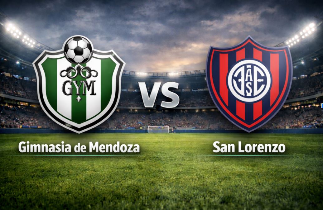 Gimnasia Mendoza contra San Lorenzo juegan el 27 de enero