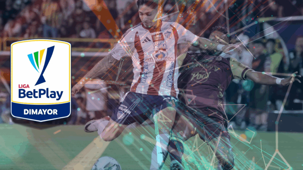 Logo oficial de la Liga BetPlay, campeonato oficial del fútbol colombiano