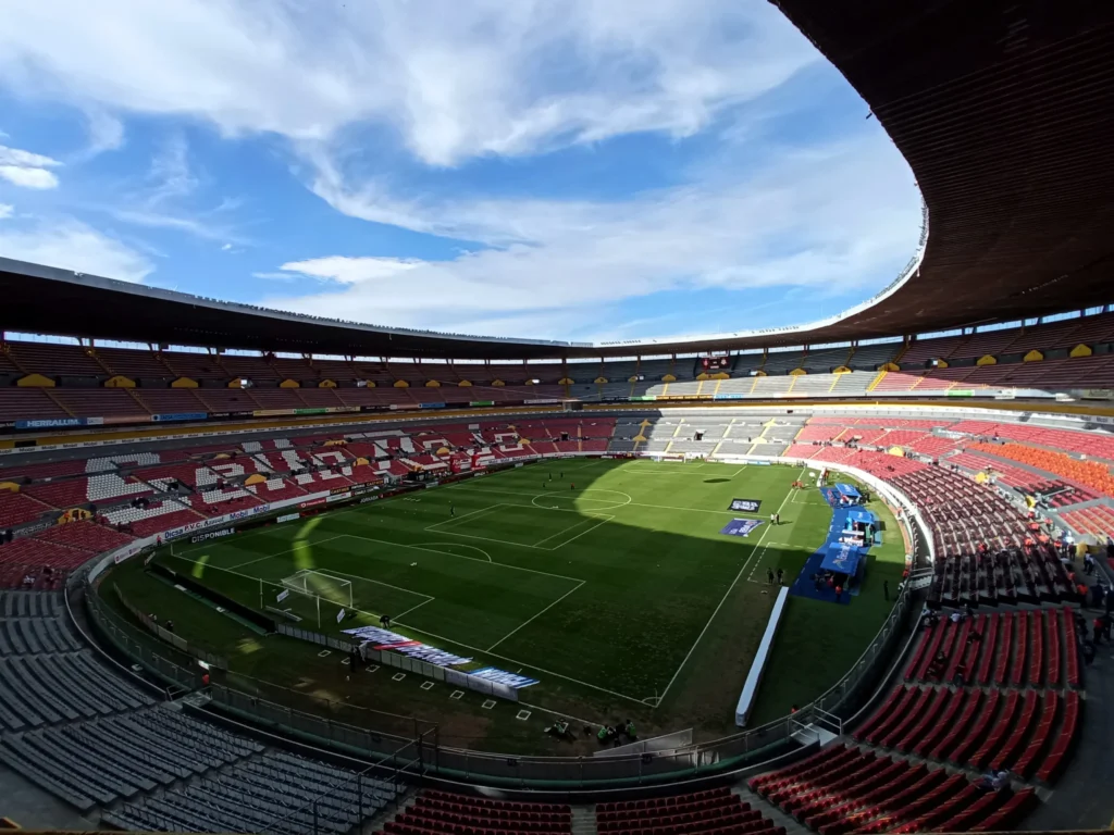 Estadio Jalisco donde se jugará el partido entre Atlas contra Pumas UNAM.
