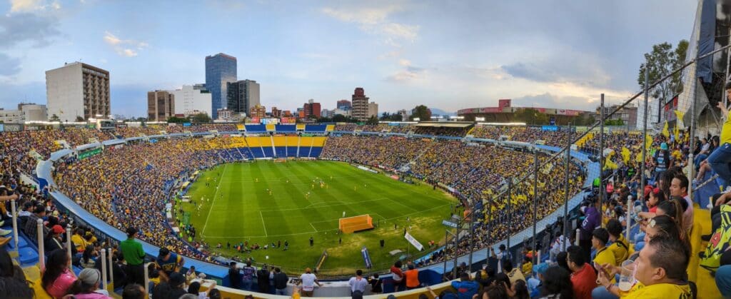 Estadio. América contra Monterrey