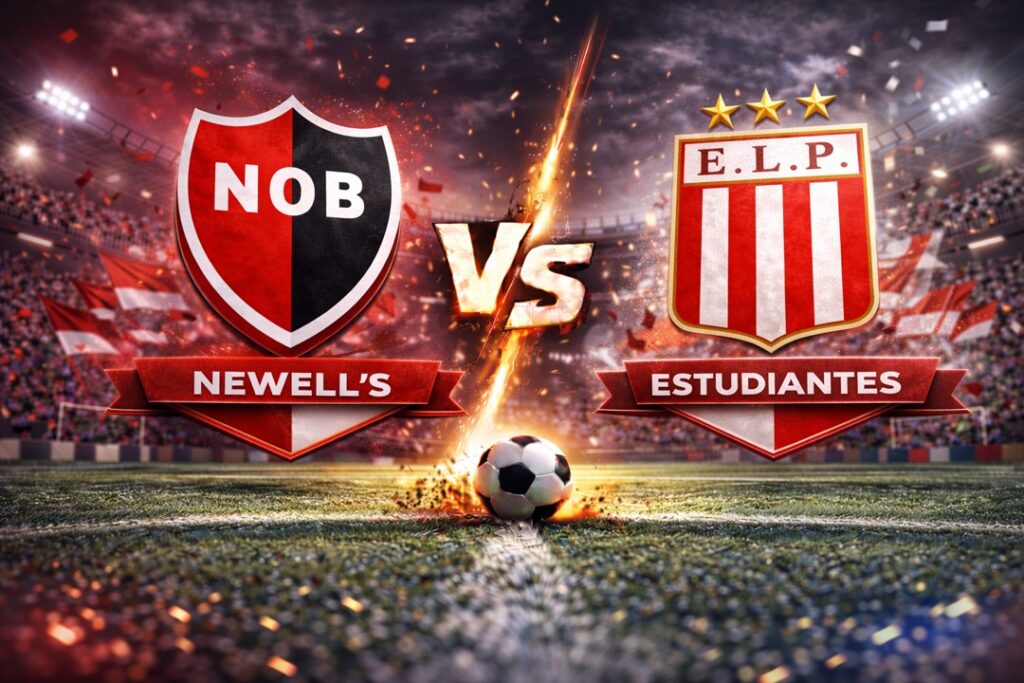 Newell's contra Estudiantes de La Plata