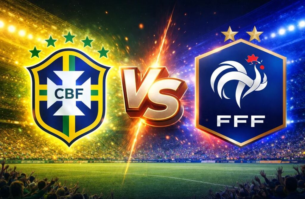 Brasil contra Francia - Amistosos Internacionales, 26 de marzo de 2026