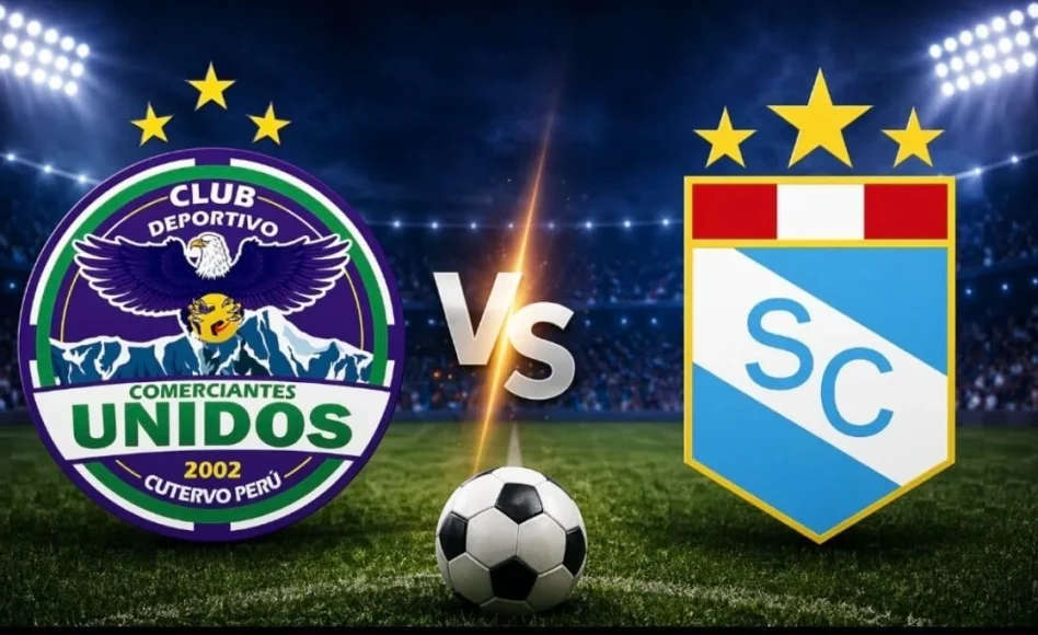 Comerciantes Unidos contra Sporting Cristal -Liga 1 Perú- 25 de Abril (17:30 hora local)