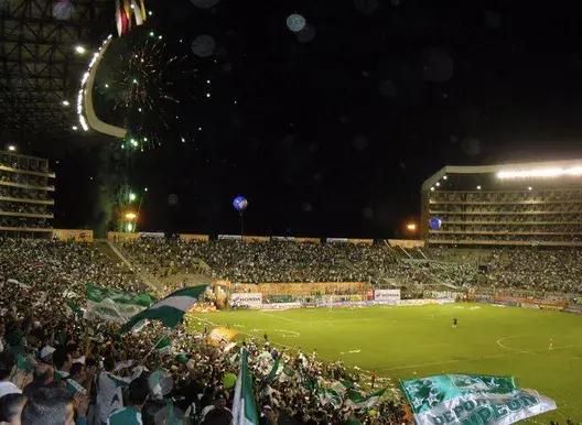 Estadio. Deportivo Cali contra América de Cali