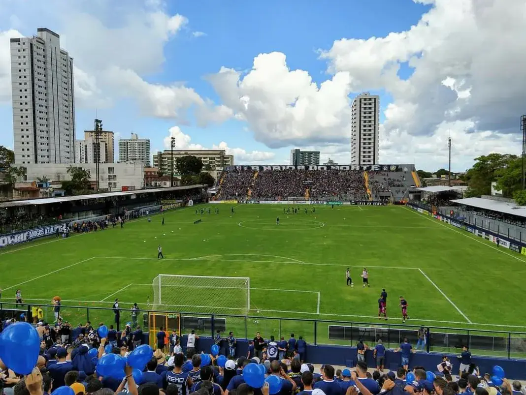 Estadio. Remo contra Cruzeiro