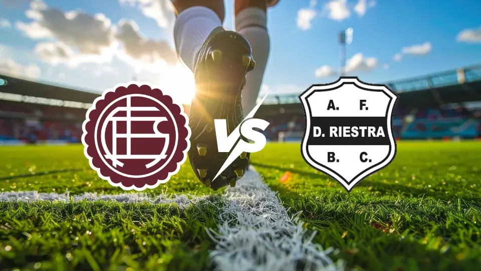 Lanús contra Deportivo Riestra