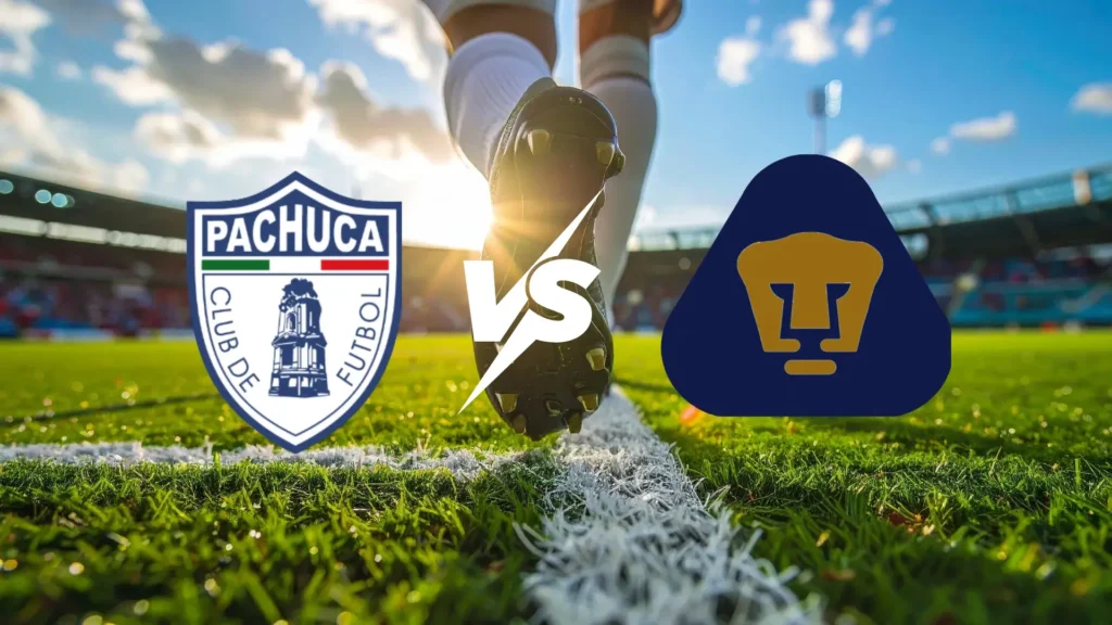 Pachuca contra Pumas UNAM - Torneo Liga MX Primera División- 25 de Abril (17:00 hora local)