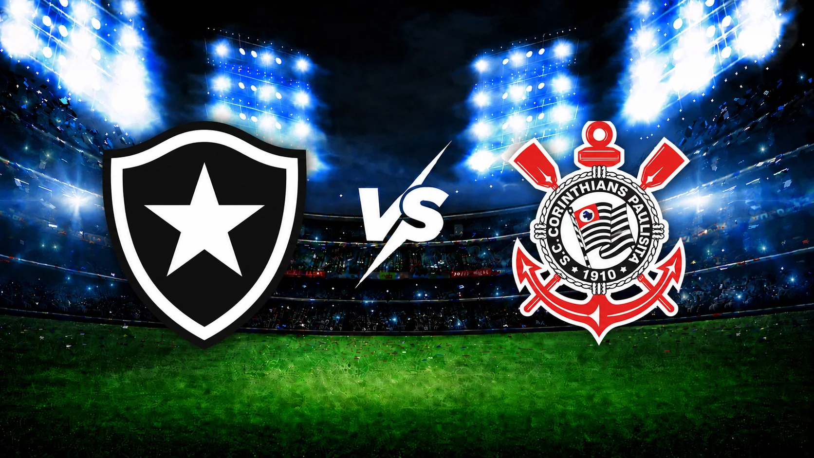 Botafogo contra Corinthians