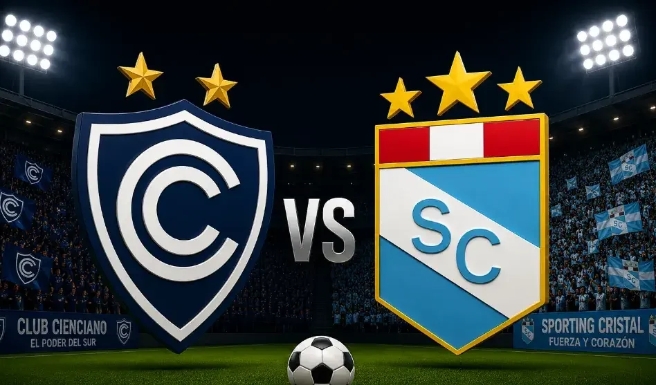 Cienciano contra Sporting Cristal -Liga 1 Perú- 31 de Mayo (17:00 hora local)