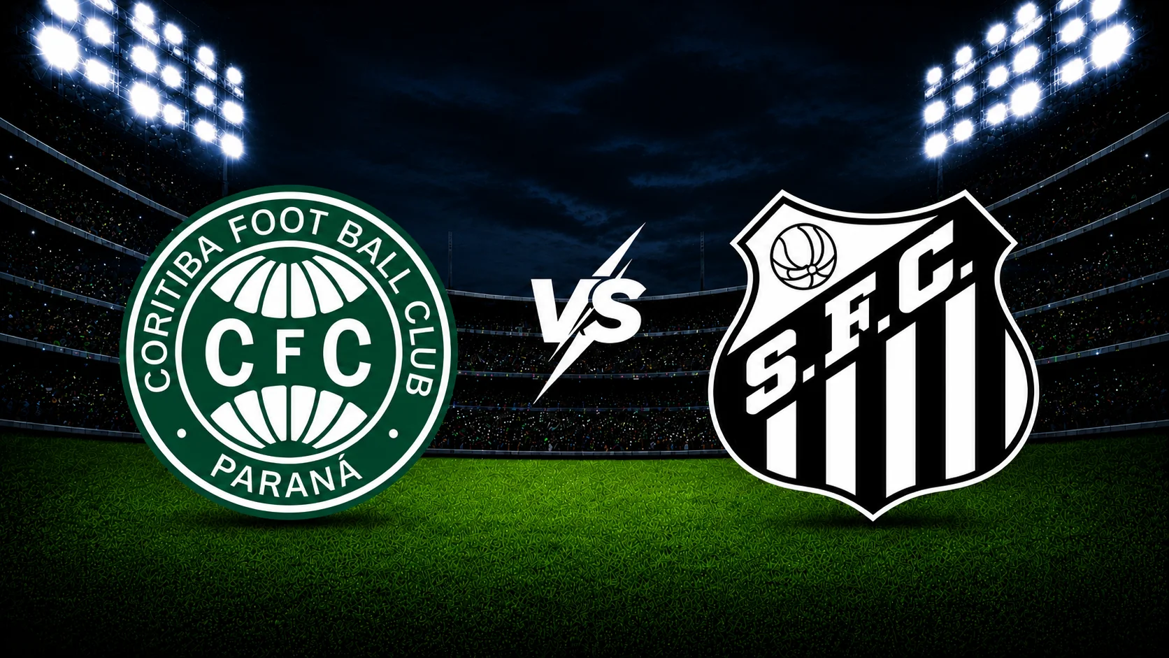 Coritiba contra Santos