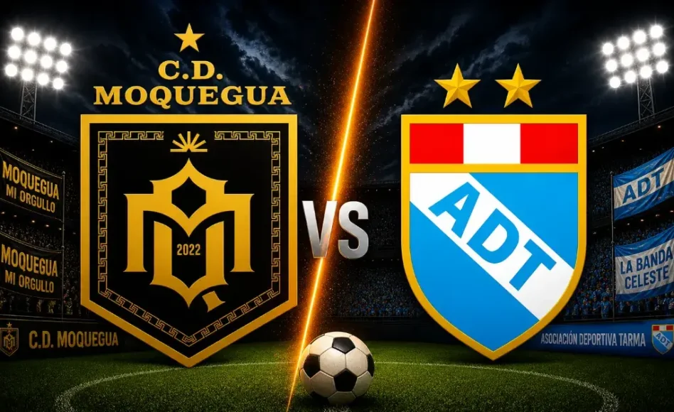 Deportivo Moquegua contra ADT Tarma -Liga 1 Perú- 9 de Mayo (13:00 hora local)