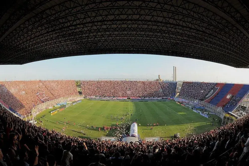 Estadio. San Lorenzo contra Independiente