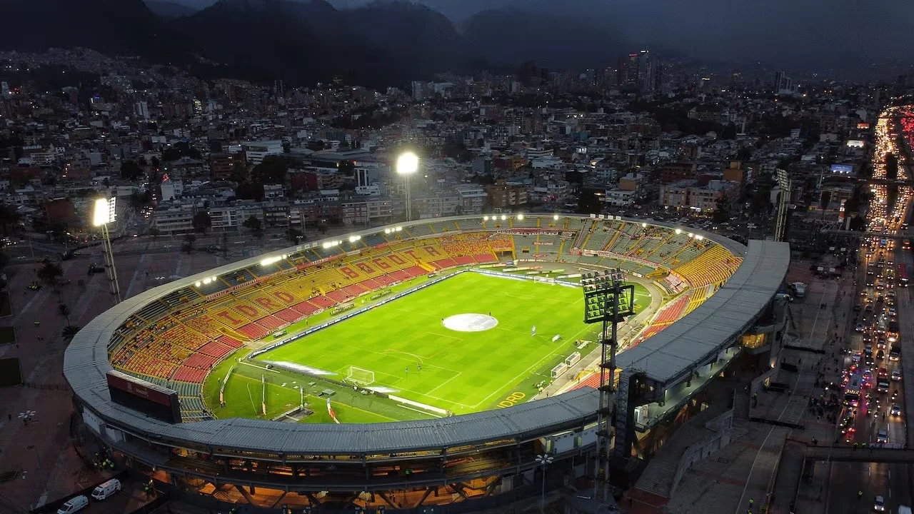 Estadio. Santa Fé contra Corinthians